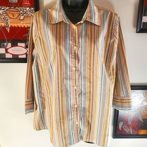 5/$20 Plus size Merona button down